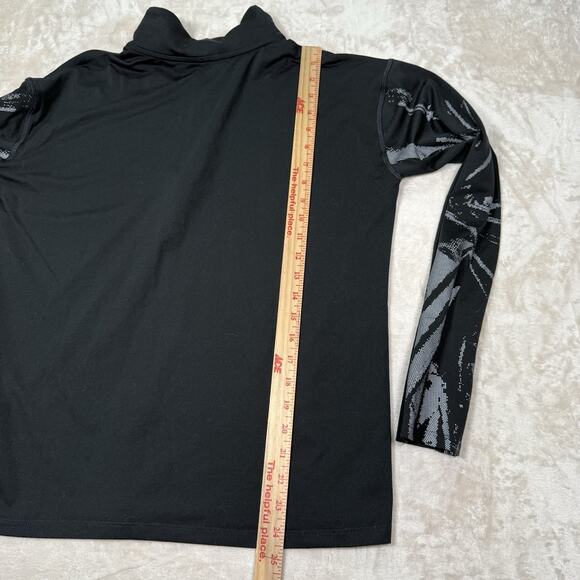 Nike Element Dri-FIT 1/4 Zip Sweatshirt Running Top Black Women's Size Medium - Picture 9 of 9